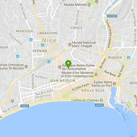 Appartement Studio 4 Cenac Riviera - Nice Centre Nice