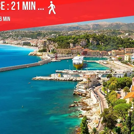 Studio 4 Cenac Riviera - Nice Centre Apartment